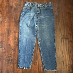Levi's 560 Jeans Womens 16 34W 31L Blue Denim Loose Fit Straight Leg Vintage Mom